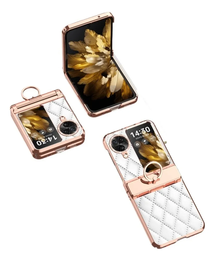 Para Oppo Find N3flip Casquillos Teléfonos Móviles Moda Lujo