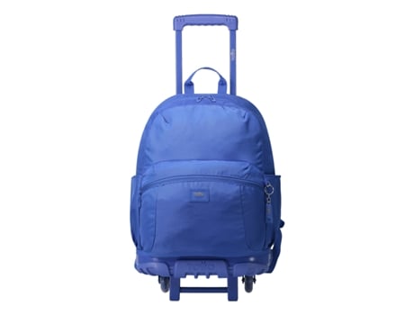 Mochila Escolar Con Ruedas Color Azul Marino Trik L TOTTO
