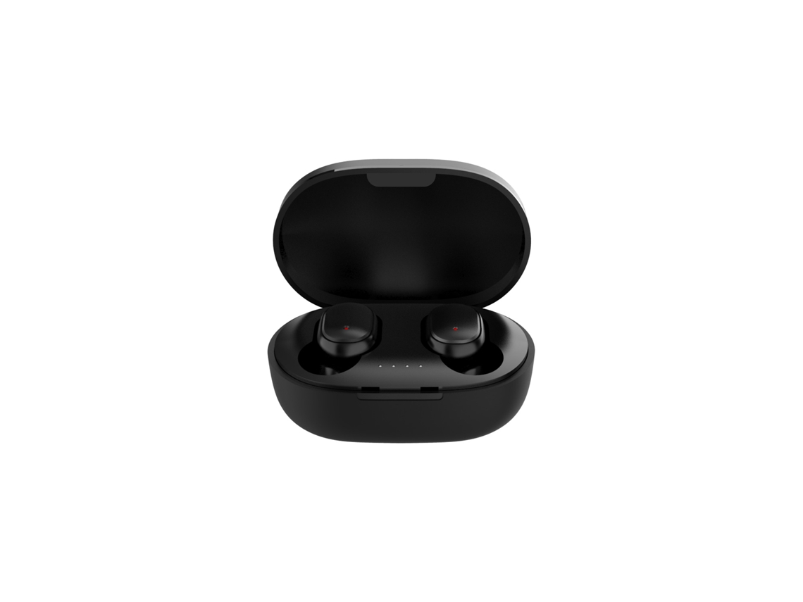 Auriculares Estéreo Inalámbricos Bluetooth Tws (negros), Micrófono Y Estuche De Carga, Cancelación De Ruido.