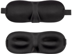 Un Antifaz Ergonómico Negro Para Ayudarte A Disfrutar De Un Sueño Reparador.