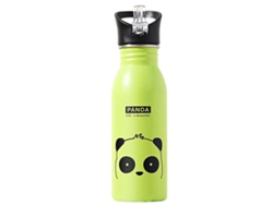 Botella De Agua Deportiva Infantil, 500 Ml, Acero Inoxidable, Con Tapa De Presión Y Traba Portátil. Rosewell