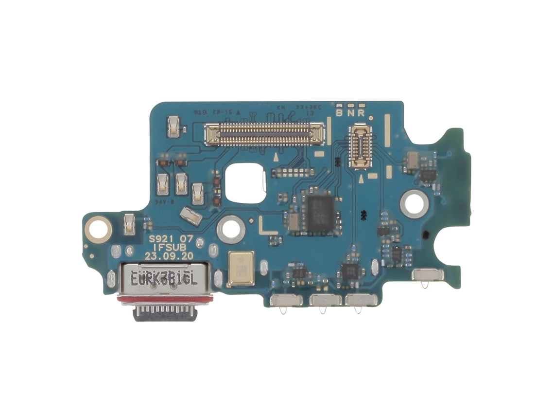 Conector de carga para Samsung Galaxy S24 Puerto USB C, Lector de tarjetas SIM, Service Pack original Negro Samsung