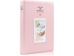 Miniálbum de fotos Eifson con 128 compartimentos para Instax Mini 1 1/9 y película Kodak Mini de 3 pulgadas (rosa)