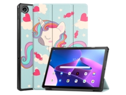 Funda De Cuero Flip Horizontal Textura Para Lenovo Tab M10 Plus 10.6 3rd Gen Zruxe (unicórnio)