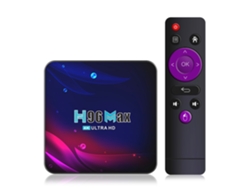 Yuysan H96 Max V11 4K Smart TV Box Android 11.0 Reproductor multimedia con control remoto, procesador Rk3318 de cuatro núcleos de 64 bits Cortex A53, 4 GB de RAM, 64 GB de ROM