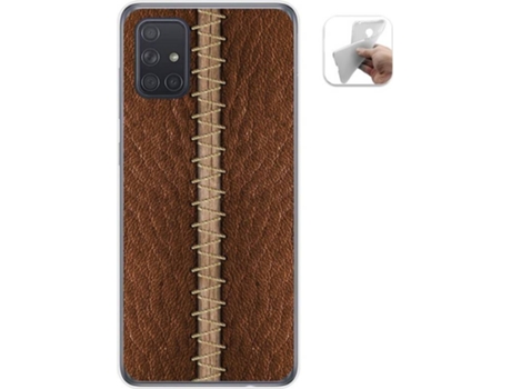 Carcasa Samsung Galaxy A71 TUMUNDOSMARTPHONE Cuero 01 Multicolor