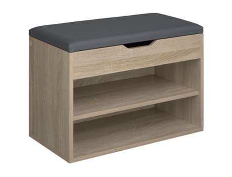 Banco TECTAKE Shoeira Caldo Jasmine 60X30X43.5Cm