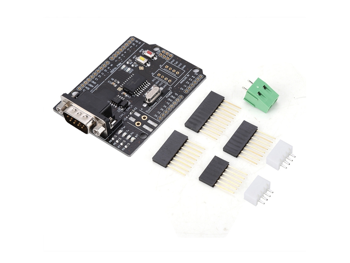 Placa de expansão Hw a001 Can Bus Shield Mali, suporte ao protocolo Can2.0 para Arduino