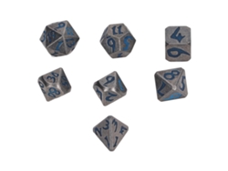 2026 7pcs Dados Metalicos Luminosos Poliedricos Para Juegos De Mesa Rpg Fiesta Festiva Para Hombres Y Mujeres