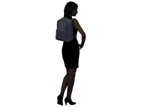 Mochila Samsonite Senhora Para Portátil 15,6 ”Be-Her Blue Marinho