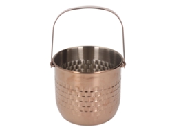 Cubitera De Vino De Acero Inoxidable De Doble Capa Con Aislamiento Térmico Para Hielo, Ideal Para Bares, Karaokes Y Fiestas, Color Oro Rosa.