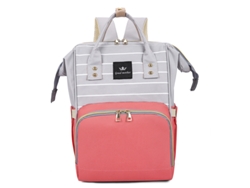Mochila De Maternidad Czhhmart Elegante Y Cómoda Para Bebé Cor Laranja