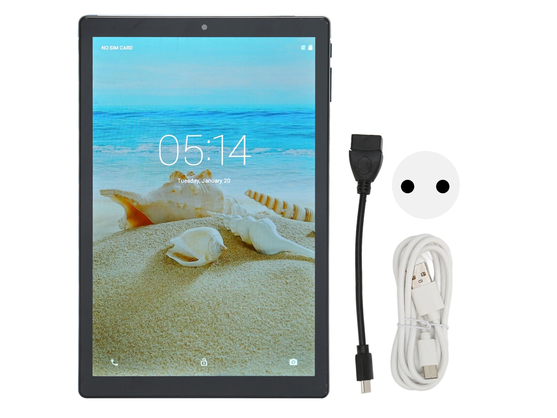 Tablet de 10 pulgadas, 4 GB de RAM, 64 GB de ROM, 3G, Wi-Fi 5G, Android, 8 núcleos, color azul claro dorado