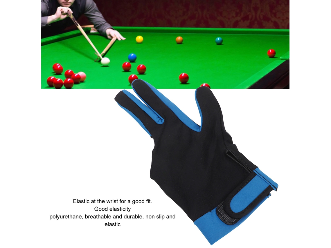 Guantes De Billar De 3 Dedos Para Snooker, Taco Deportivo, Mano Izquierda/derecha, Universales, Talla L