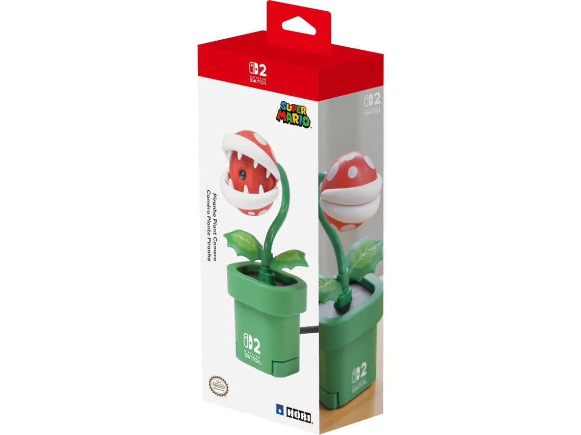 Cámara Planta Piraña Nintendo Switch 2 Super Mario