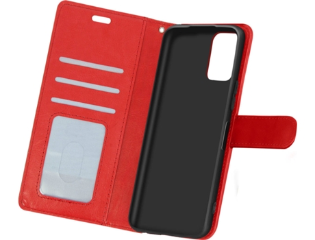 Carcasa Xiaomi Poco M3 Pro AVIZAR FOLIO-VINT-RD-RN10G Libro Rojo