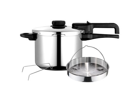 Olla de Presión FAGOR 6L (17 cm - Acero Inoxidable - Plata)