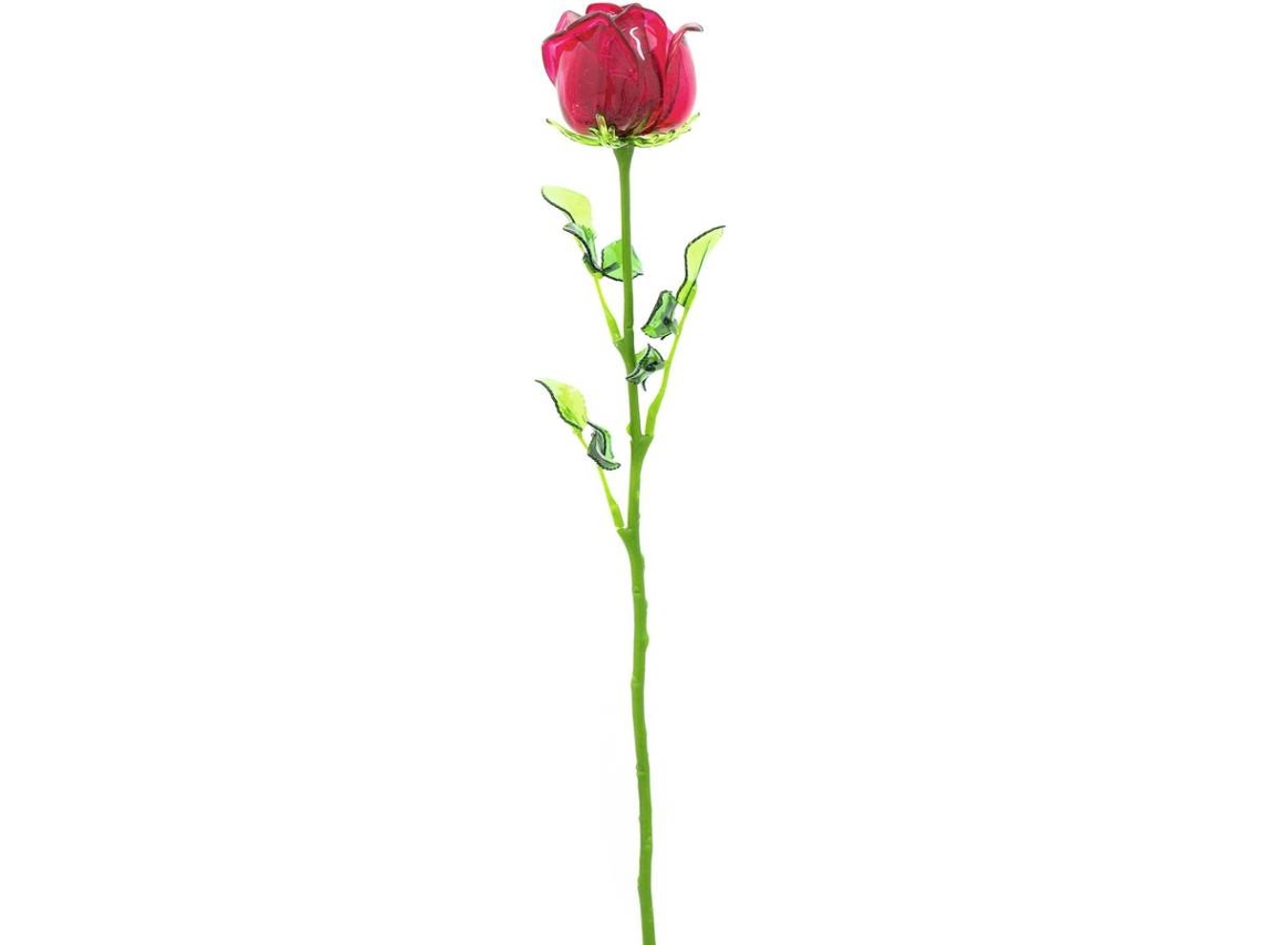 Planta Artificial EUROPALMS Crystal Rose (Multicolor - 81 cm)