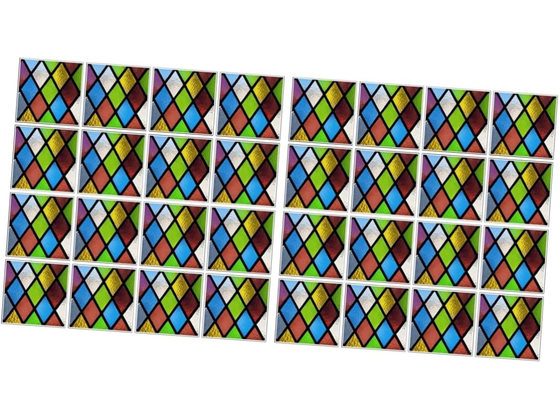 50 Pegatinas De Pared Realistas De Azulejos De Vidrio Para Cocina Y Baño.