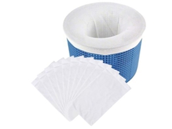 15 unidades de bolsas de filtro microporoso para piscinas