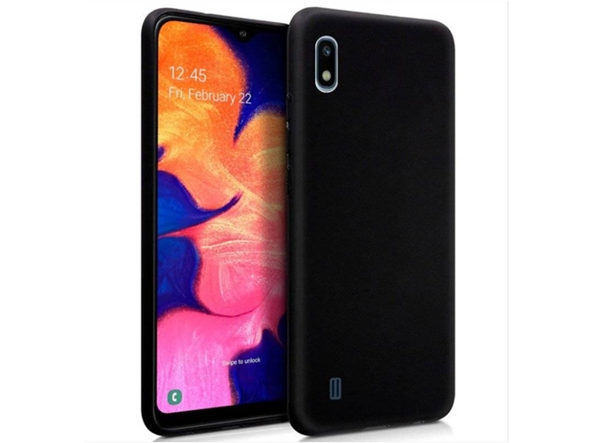 Carcasa Samsung Galaxy A10 COOL Silicona Negro