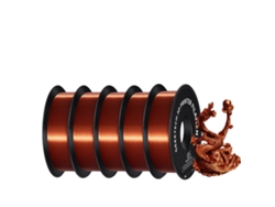 Filamento Pla Seda 3D, 1 Kg, Material Biodegradable, Cor De Cobre Oem