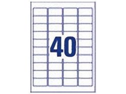 Etiquetas AVERY L6012 (Blanco)