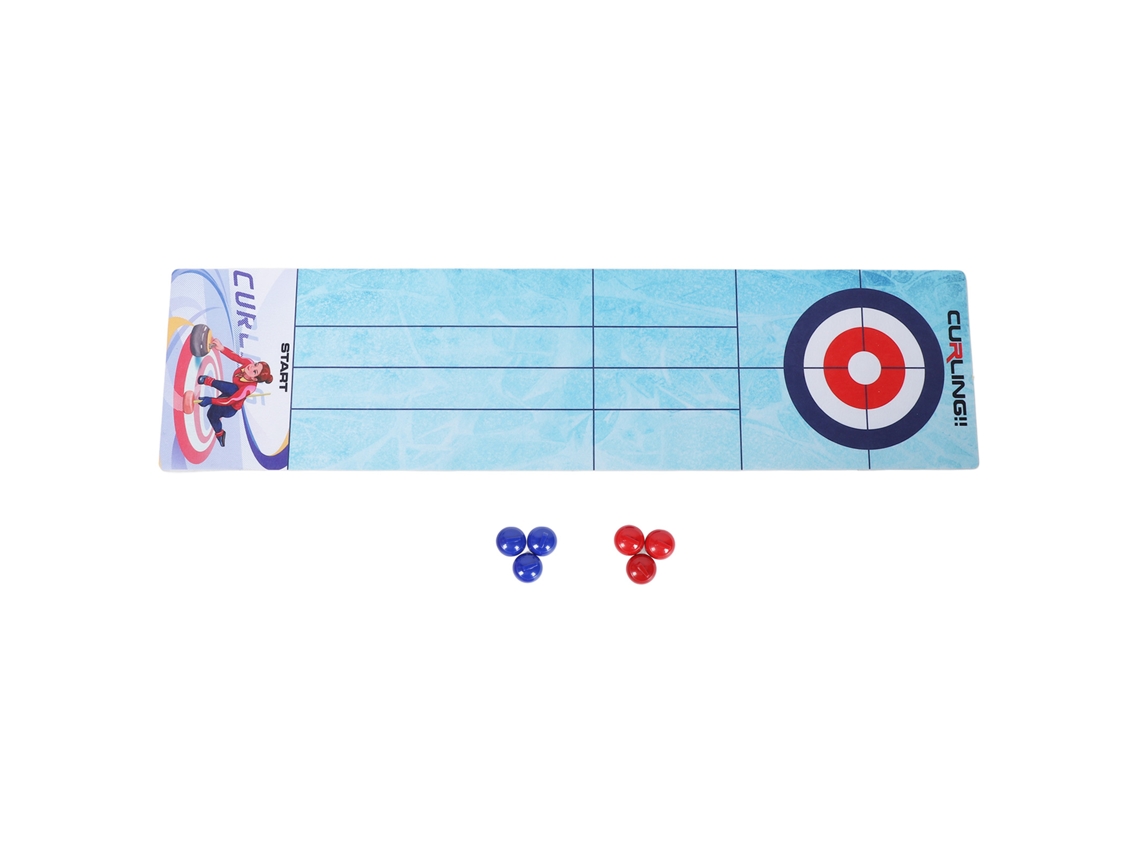 Jogo De Curling De Mesa (divertido Compacto)