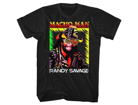 Camiseta ROCKINSTONE Macho Man Randy Savage (S)