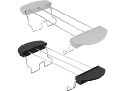 Calentador De Pan Tostador De Acero Inoxidable De 2 Piezas Para Tostadora. Diseño Compacto Y Fácil De Usar Para Sándwiches.