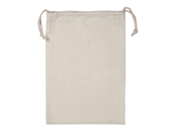Bolsa de almacenamiento de algodón con cordón para el hogar, 22 x 28 cm