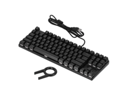 Teclado Mecánico Usb Para Juegos Magic Refiner De 87 Teclas Con Retroiluminación Rgb Para Pc/portátil