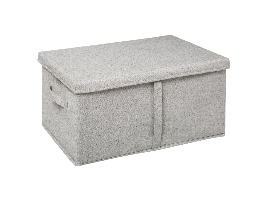 Caja De Almacenaje Orga 50X31X25Cm Gris Claro 5 FIVE SIMPLY SMART