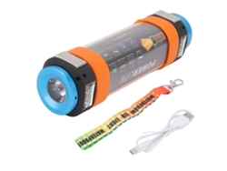 Lámpara Led Multifuncional Para Camping, Resistente Al Agua Ip68, Con Imán, Repelente De Mosquitos, Luz Naranja Para Actividades Al Aire Libre.