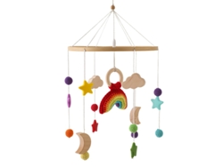 Campana De Cama Estrellada Estilo Cuna De Madera Para Bebé Cuich