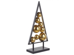 Figura decorativa negro/dorado 65 cm RANUA