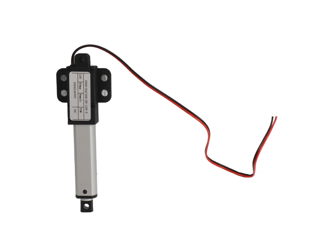 2026velora-actuador Lineal 50mm 12v Dc Bajo Ruido Interruptor Límite Interno Motor Eléctrico Mini Para Industria Automotriz 8mm/s-70n