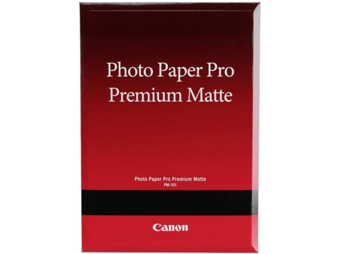 Papel Fotográfico CANON Pro Premium PM 101 - 8657B017 (A2 , 20 Hojas, Mate)