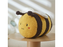 Omni-almohada En Forma De Abeja Lindo Cojín De Peluche Decorativo Cómodo Resistente 30cm Para Regalo Hogar Dormitorio Sofá