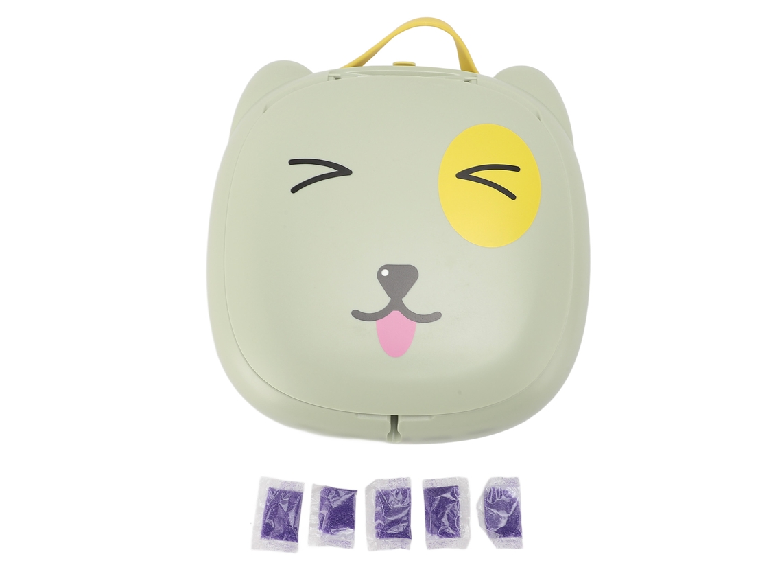 Inodoro Portátil Plegable Para Niños Con Bolsa Para Viajes, Entrenamiento Y Acampada - Verde