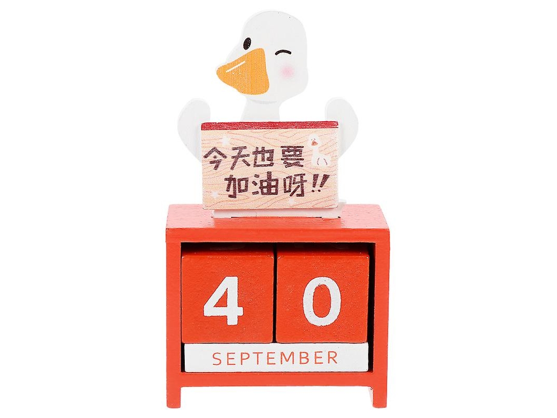 1 bloque de calendario de escritorio. ALLINLESS