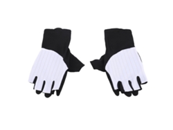 Guantes De Ciclismo Con Dedos Descubiertos, Absorción De Impactos, Silicona, Antideslizantes, Transpirables, Para Ciclismo De Carretera Y Montaña, Talla M