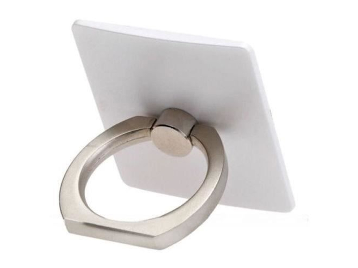 Soporte Universal Con Anillo Giratorio De 360 Grados Para Samsung Galaxy Tab 4 (blanco)