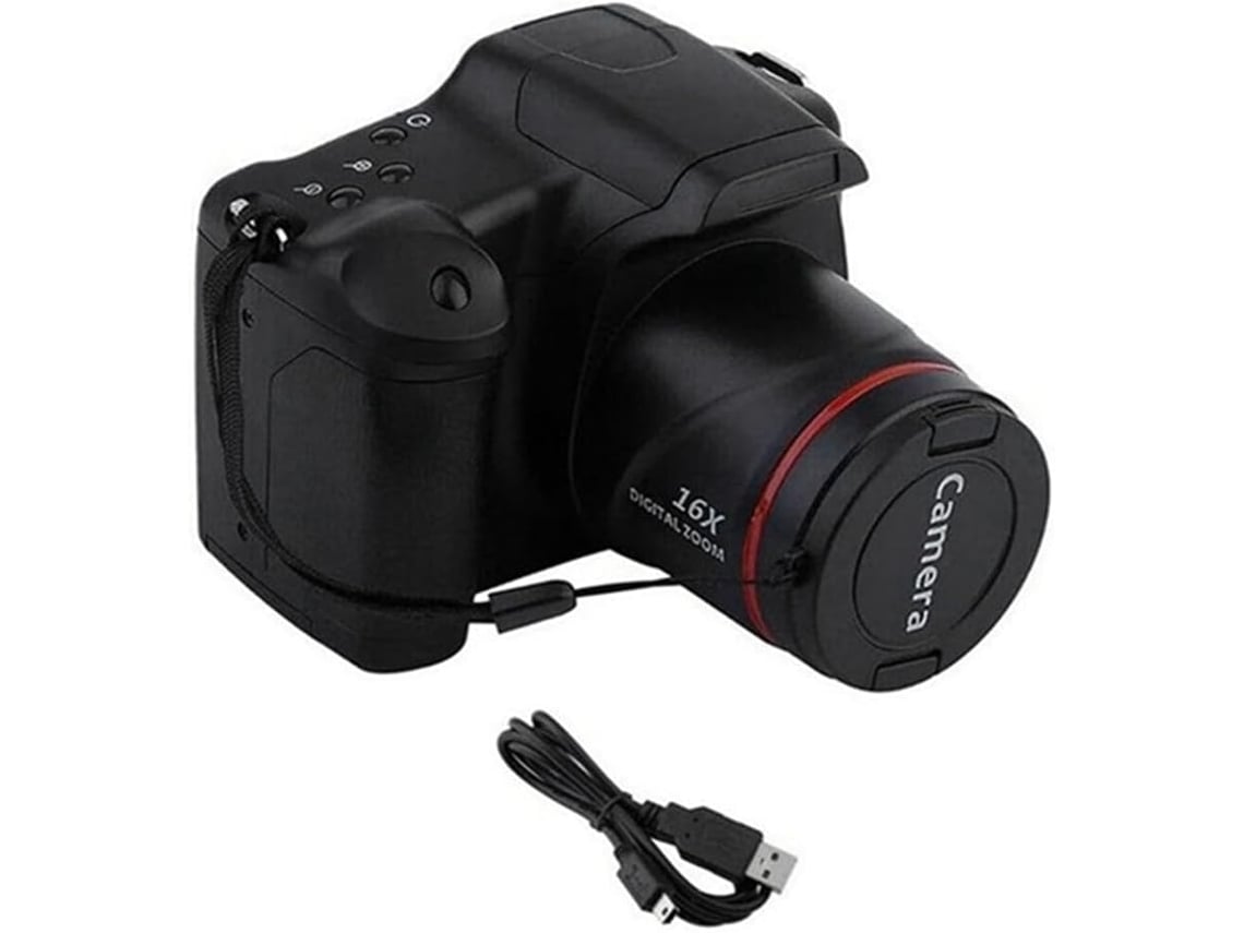 Fotografía Digital Para Vlogs, Zoom 16x, Cámaras Réflex Hd 720p, Transmisión En Vivo.