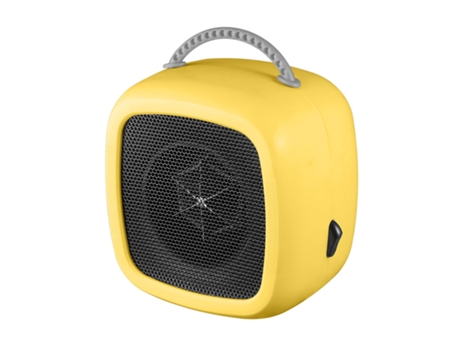 Calefactor Eléctrico TRUMSHOP para Uso Doméstico Portátil Amarillo 250V