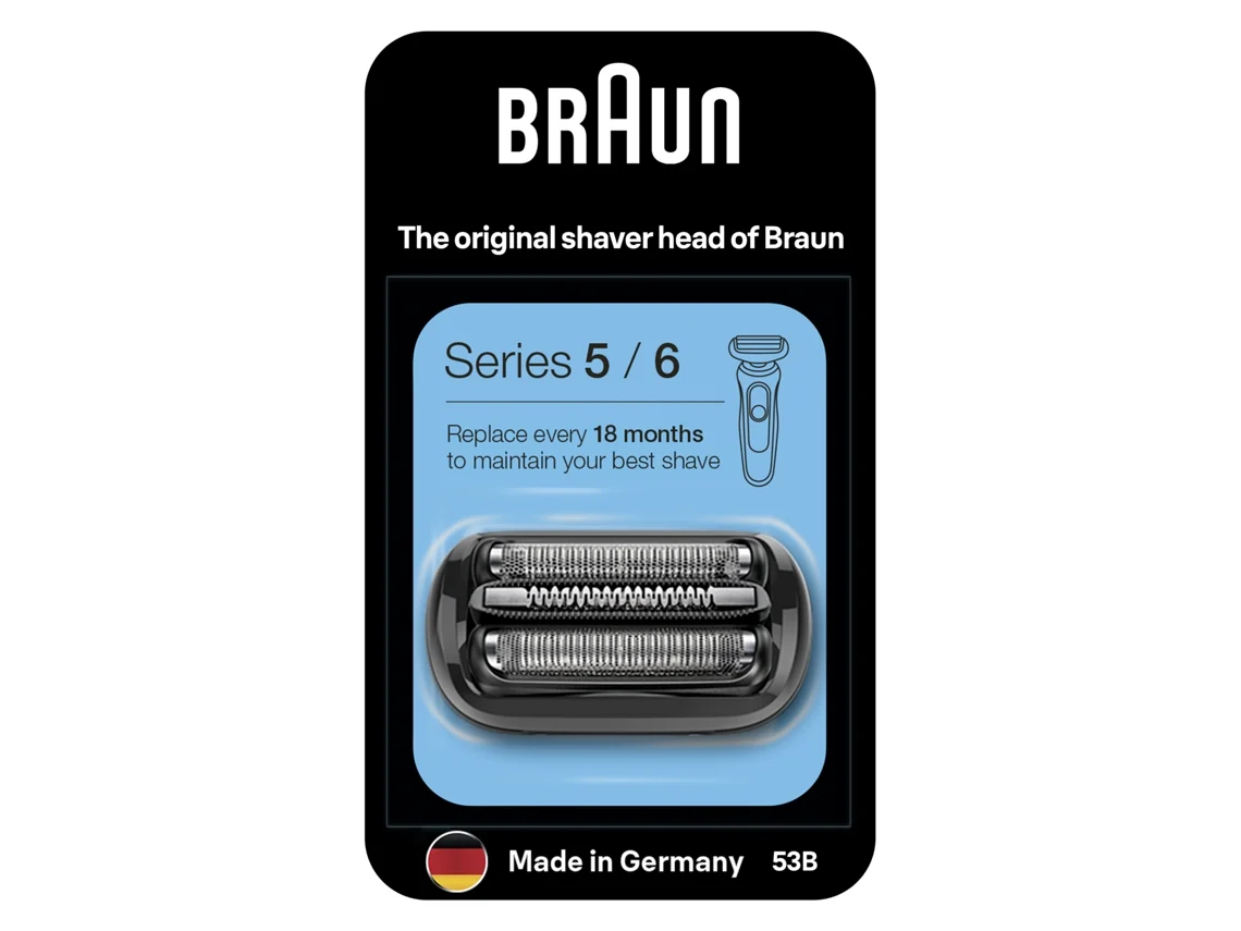 Lámina BRAUN 53B Nueva Serie 5 y 6