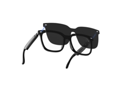 Gafas Inteligentes Con Ia, Traducción Multilingüe Y Altavoz Integrado. Montura Negra. Czhhmart