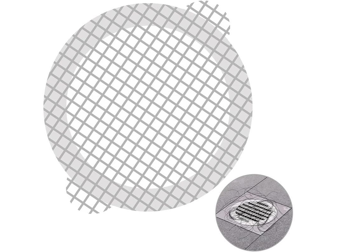 25 Filtros Desechables Para Desagües De Baño, Malla Adhesiva Para Duchas Y Bañeras.