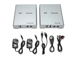 Cable De Extensión Usb Kvm, Interfaz Multimedia Hd 1080p A Través De Cat5e/6, 60 M, Enchufe Australiano