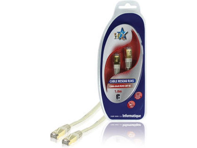 Cable de Red HQ (RJ45 - Blanco)